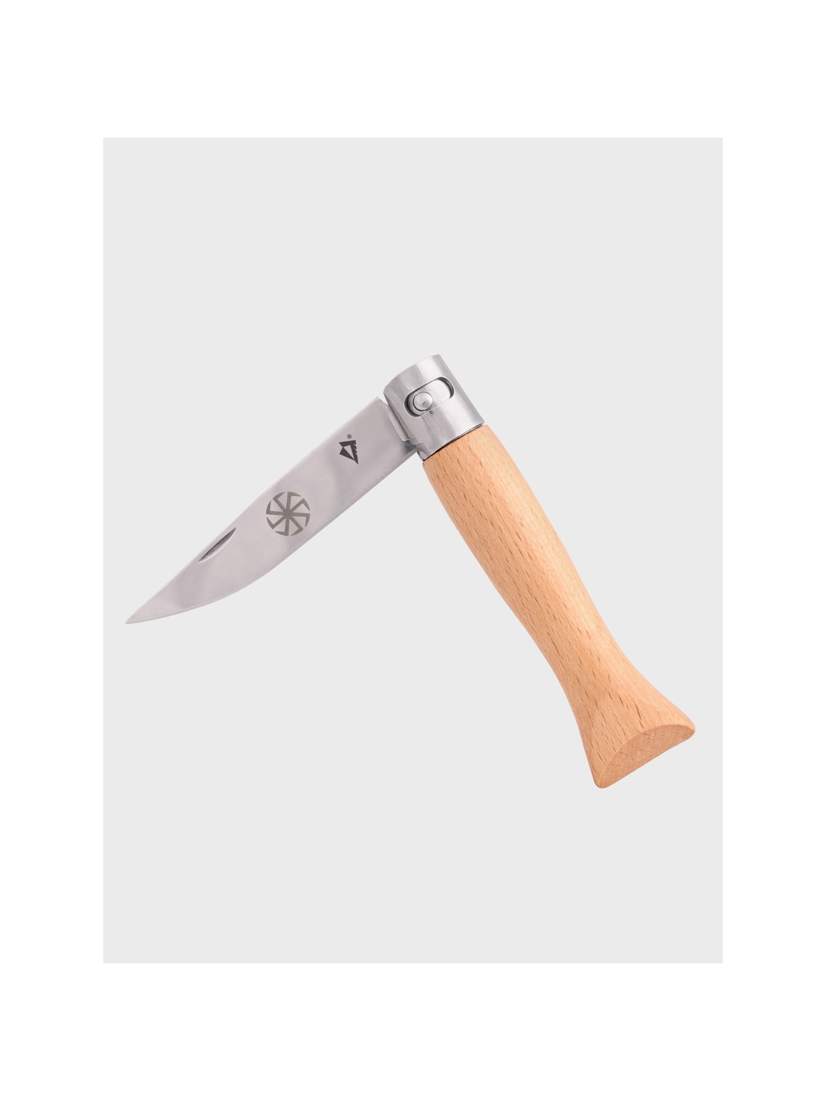 DOMINATOR URBAN COMBAT Nóż Beech Wood DREWNO BUK GRAWER Kolowrat Kołowrót