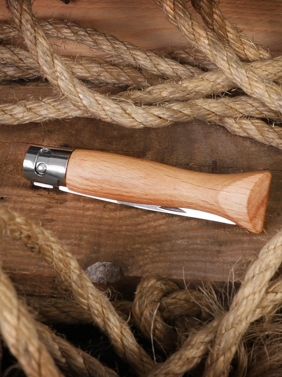 DOMINATOR URBAN COMBAT Nóż Beech Wood DREWNO BUK GRAWER Kolowrat Kołowrót