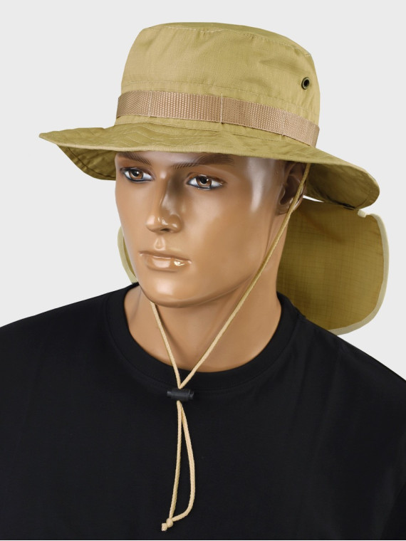 DOMINATOR URBAN COMBAT Kapelusz wojskowy z nakarczkiem Piaskowy M