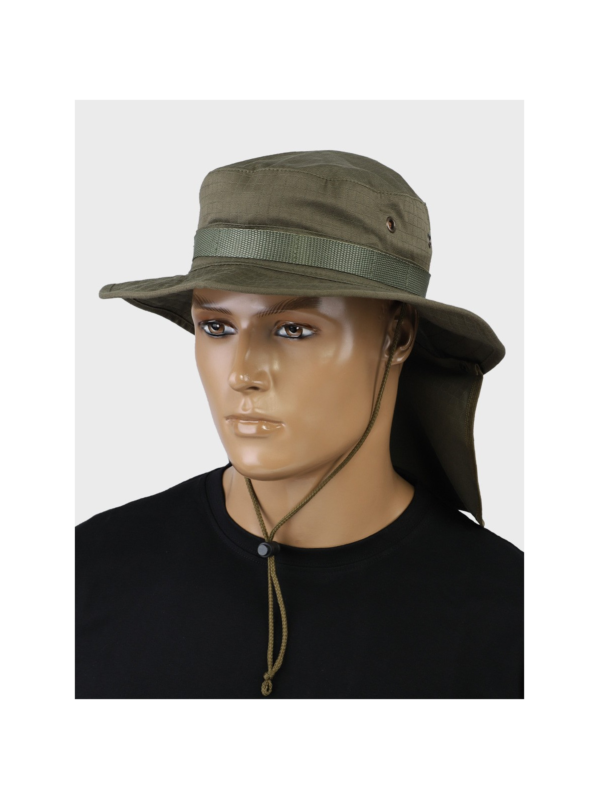 DOMINATOR URBAN COMBAT Kapelusz wojskowy z nakarczkiem Oliwkowy  XL