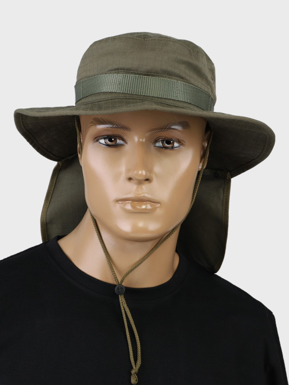 DOMINATOR URBAN COMBAT Kapelusz wojskowy z nakarczkiem Oliwkowy  XL