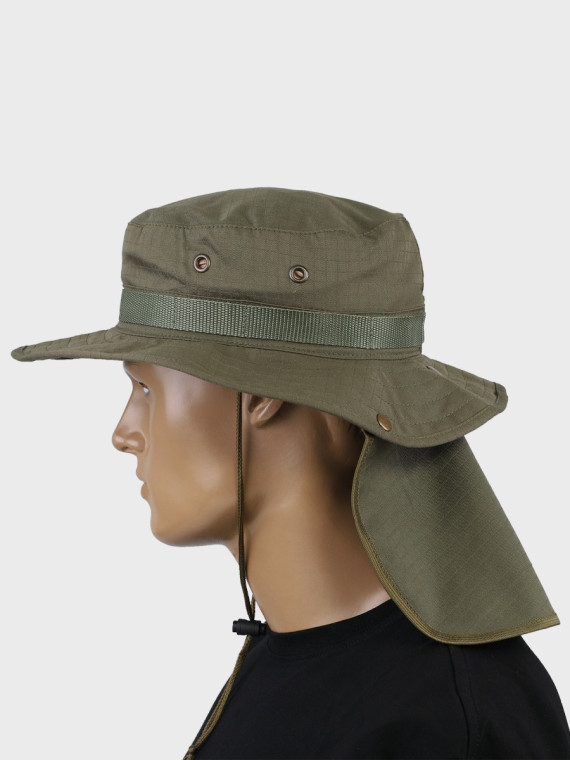 DOMINATOR URBAN COMBAT Kapelusz wojskowy z nakarczkiem Oliwkowy  XL