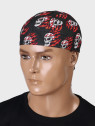 FOSTEX GARMENTS Chusta bandana bandama czapka Headwrap Flaming Skull