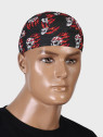 FOSTEX GARMENTS Chusta bandana bandama czapka Headwrap Flaming Skull