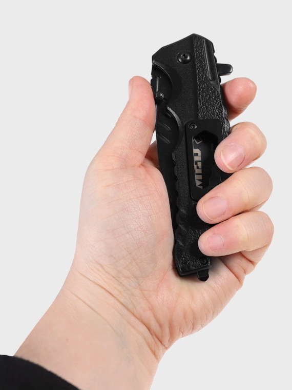 DOMINATOR URBAN COMBAT NÓŻ SKŁADANY RATOWNICZY EDC Z KLIPSEM GRAWER MED