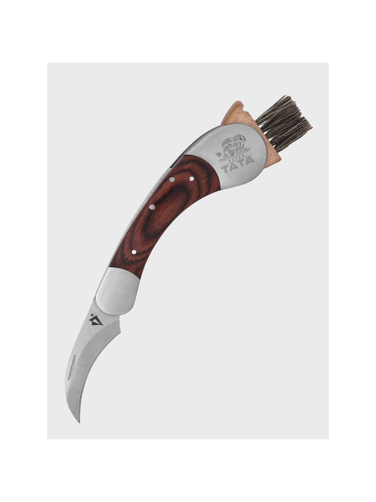 DOMINATOR URBAN COMBAT NÓŻ SKŁADANY Z MIOTEŁKĄ DO GRZYBÓW SCYZORYK MUSHROOM GRAWER SUPER TATA