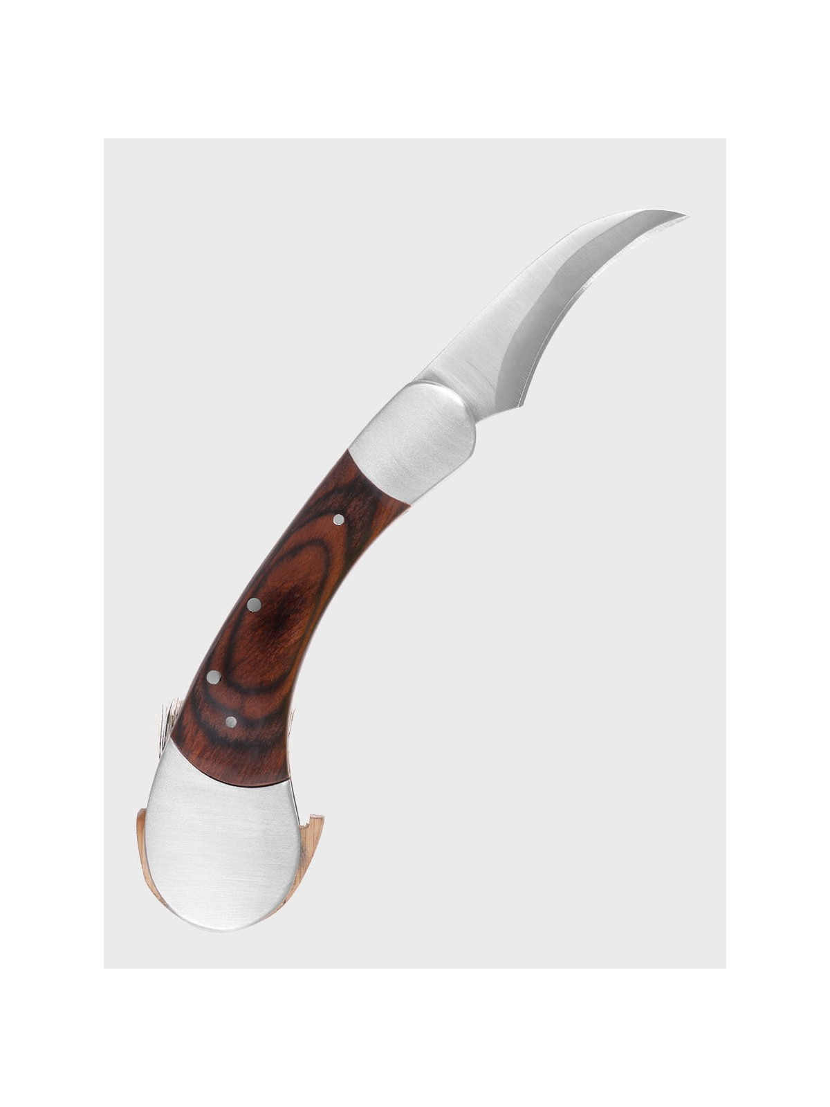 DOMINATOR URBAN COMBAT NÓŻ SKŁADANY Z MIOTEŁKĄ DO GRZYBÓW SCYZORYK MUSHROOM GRAWER SUPER TATA