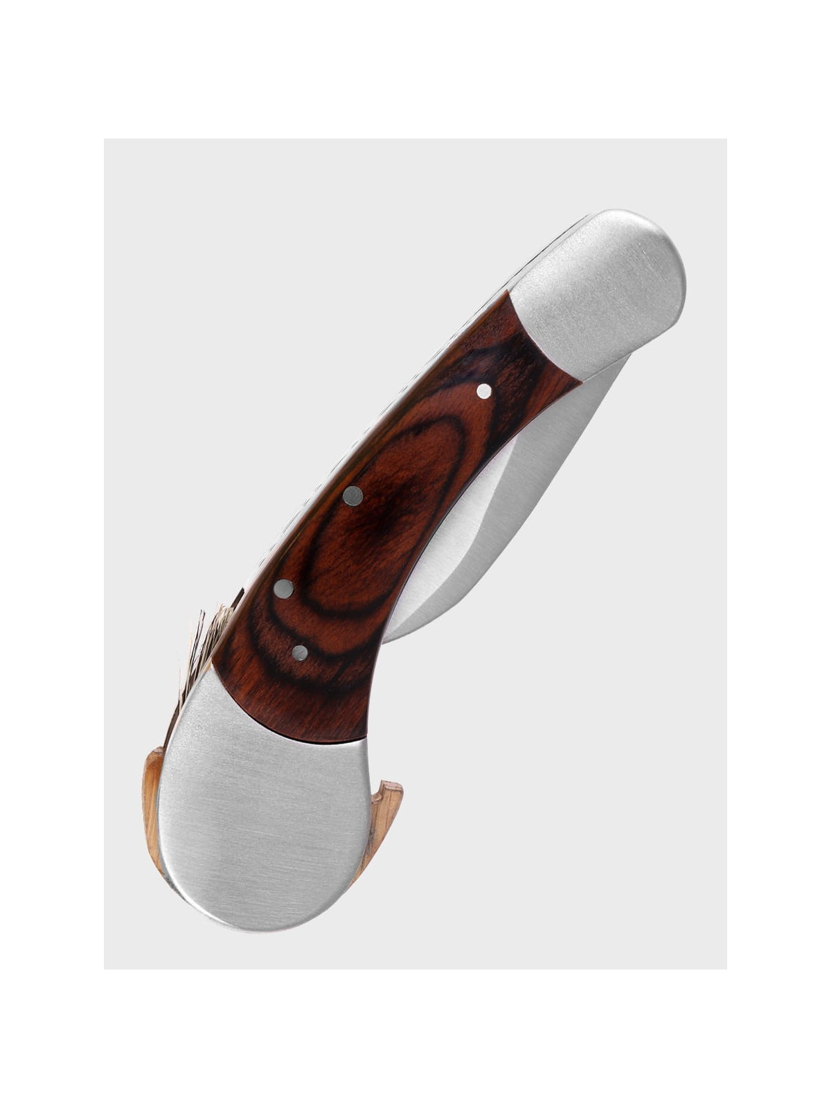 DOMINATOR URBAN COMBAT NÓŻ SKŁADANY Z MIOTEŁKĄ DO GRZYBÓW SCYZORYK MUSHROOM GRAWER SUPER TATA