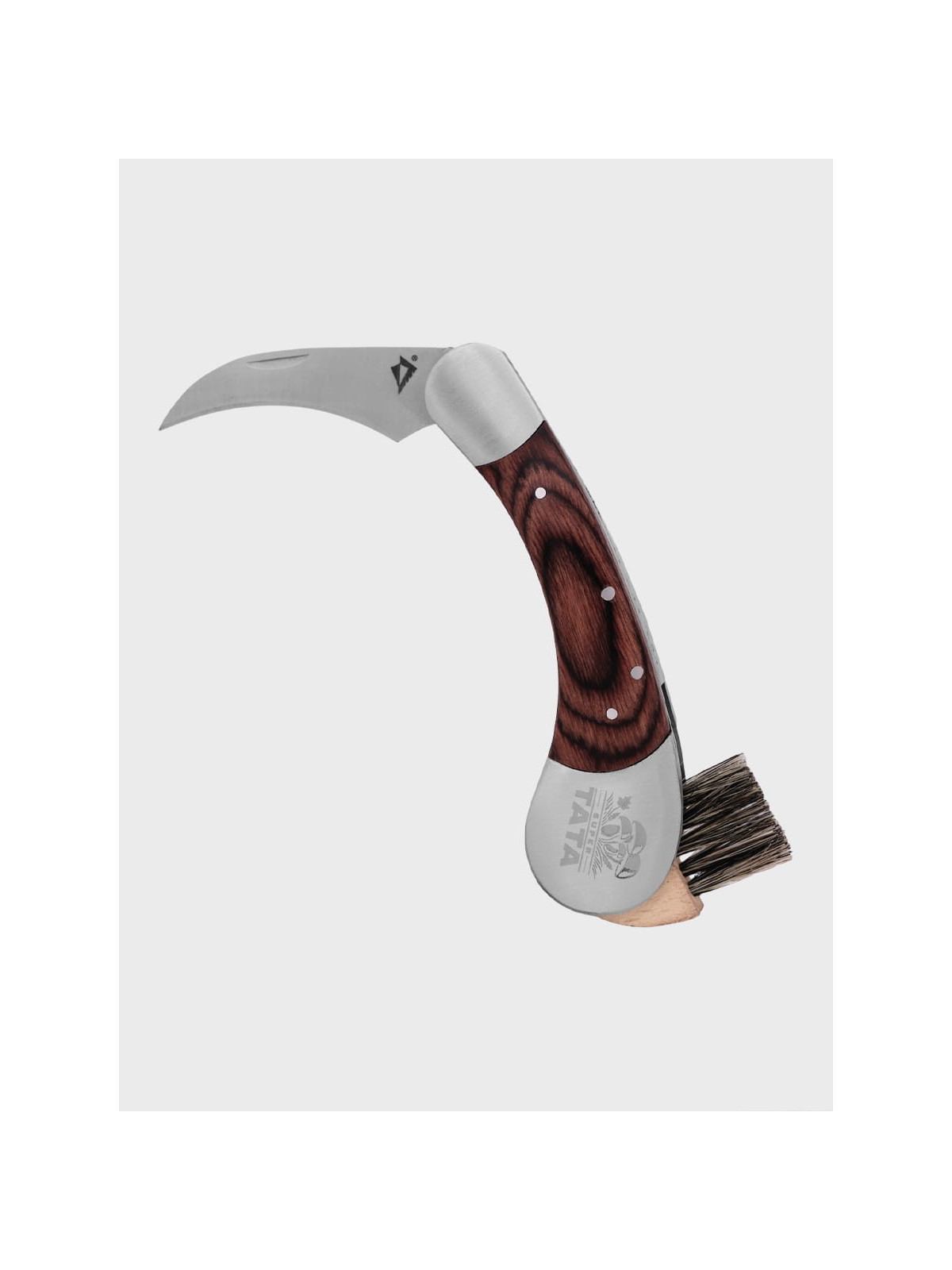 DOMINATOR URBAN COMBAT NÓŻ SKŁADANY Z MIOTEŁKĄ DO GRZYBÓW SCYZORYK MUSHROOM GRAWER SUPER TATA