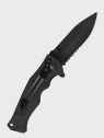 DOMINATOR URBAN COMBAT NÓŻ SKŁADANY POCKET CZARNY GRAWER Ryba SUPER TATA