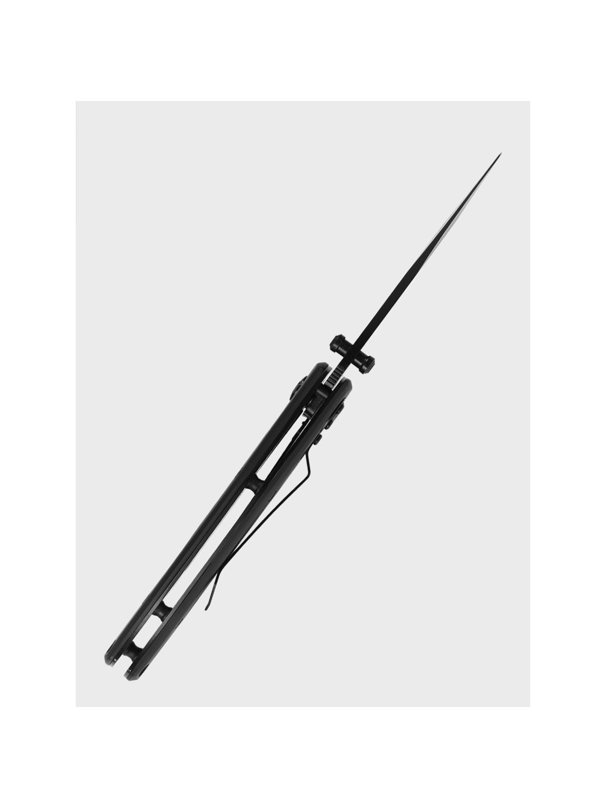 DOMINATOR URBAN COMBAT NÓŻ SKŁADANY POCKET CZARNY GRAWER Ryba SUPER TATA