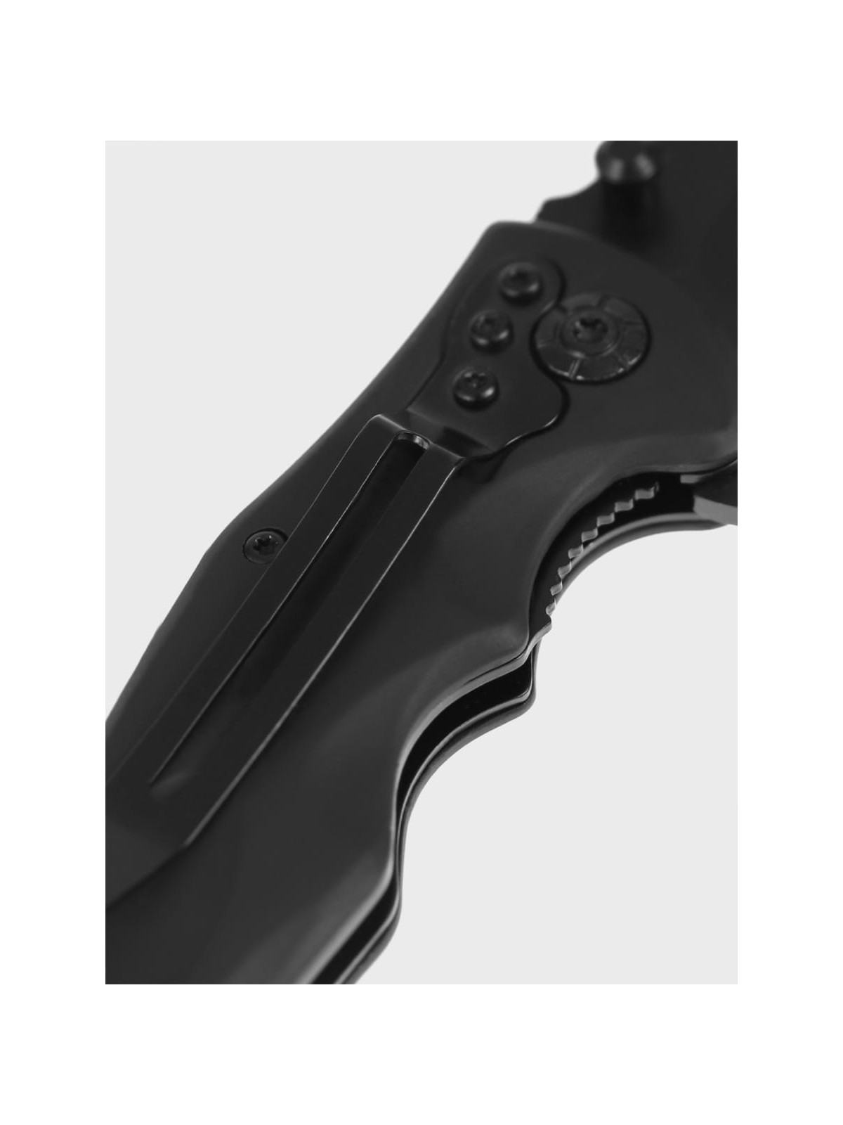 DOMINATOR URBAN COMBAT NÓŻ SKŁADANY POCKET CZARNY GRAWER Ryba SUPER TATA