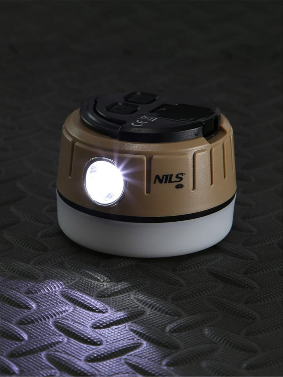 NILS CAMP Lampa kempingowa turystyczna pod namiot 500lm NC0005