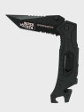DOMINATOR URBAN COMBAT NÓŻ SKŁADANY TAKTYCZNY EDC Z KRZESIWEM GRAWER Ryba SUPER TATA