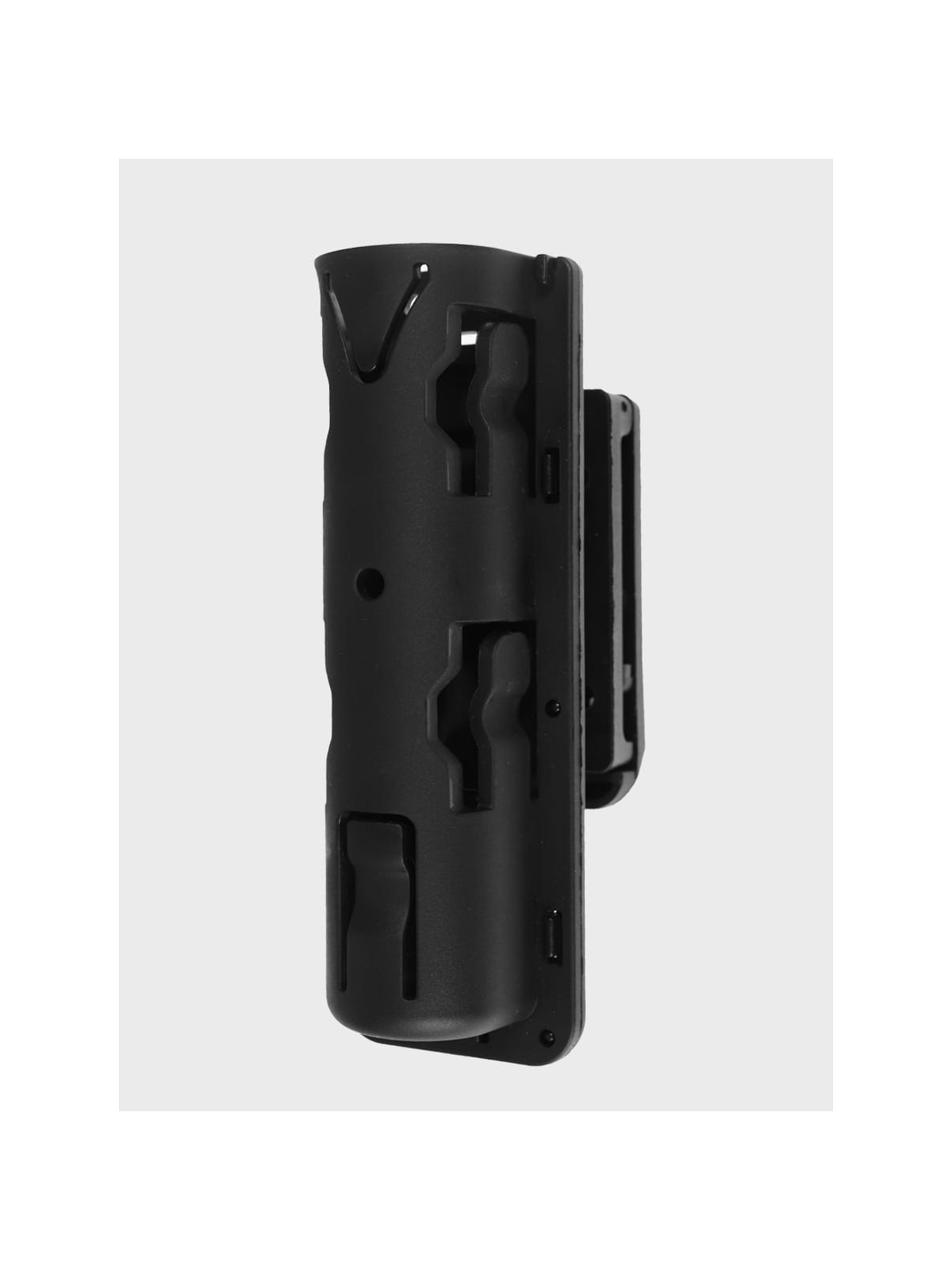 DOMINATOR URBAN COMBAT Kabura obrotowa na pałkę teleskopową 21 / 26 cali do pasów do 60 mm czarna