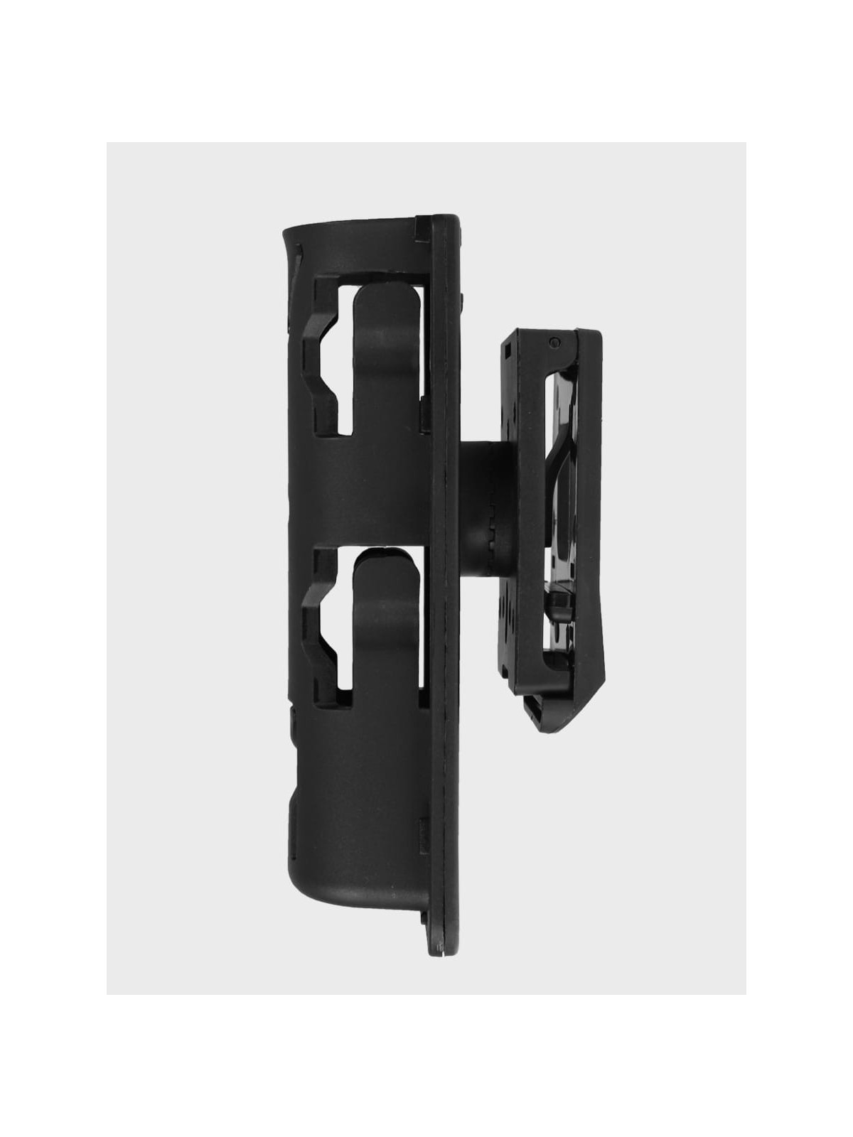 DOMINATOR URBAN COMBAT Kabura obrotowa na pałkę teleskopową 21 / 26 cali do pasów do 60 mm czarna
