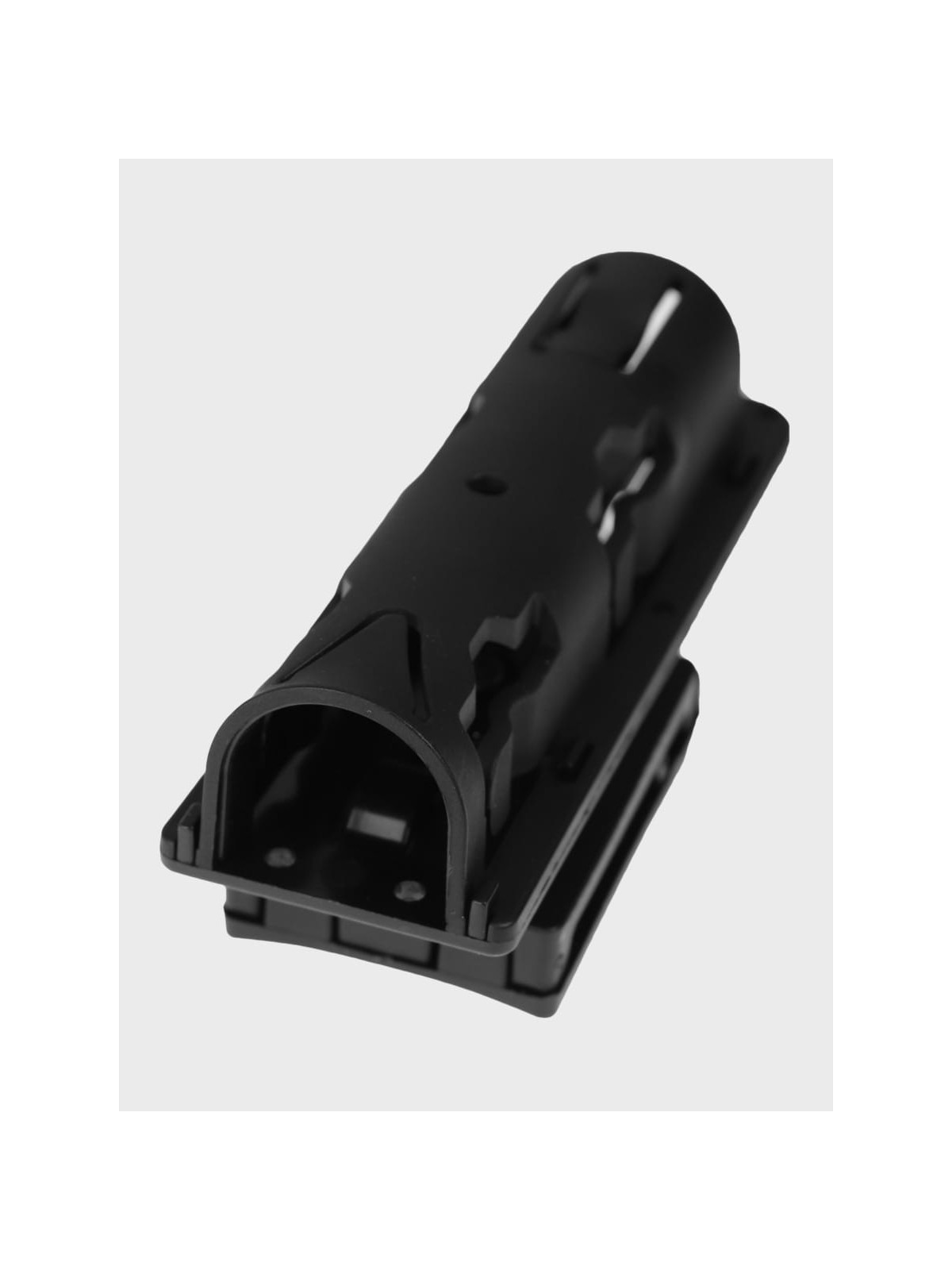 DOMINATOR URBAN COMBAT Kabura obrotowa na pałkę teleskopową 21 / 26 cali do pasów do 60 mm czarna