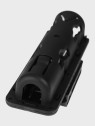 DOMINATOR URBAN COMBAT Kabura obrotowa na pałkę teleskopową 21 / 26 cali do pasów do 60 mm czarna