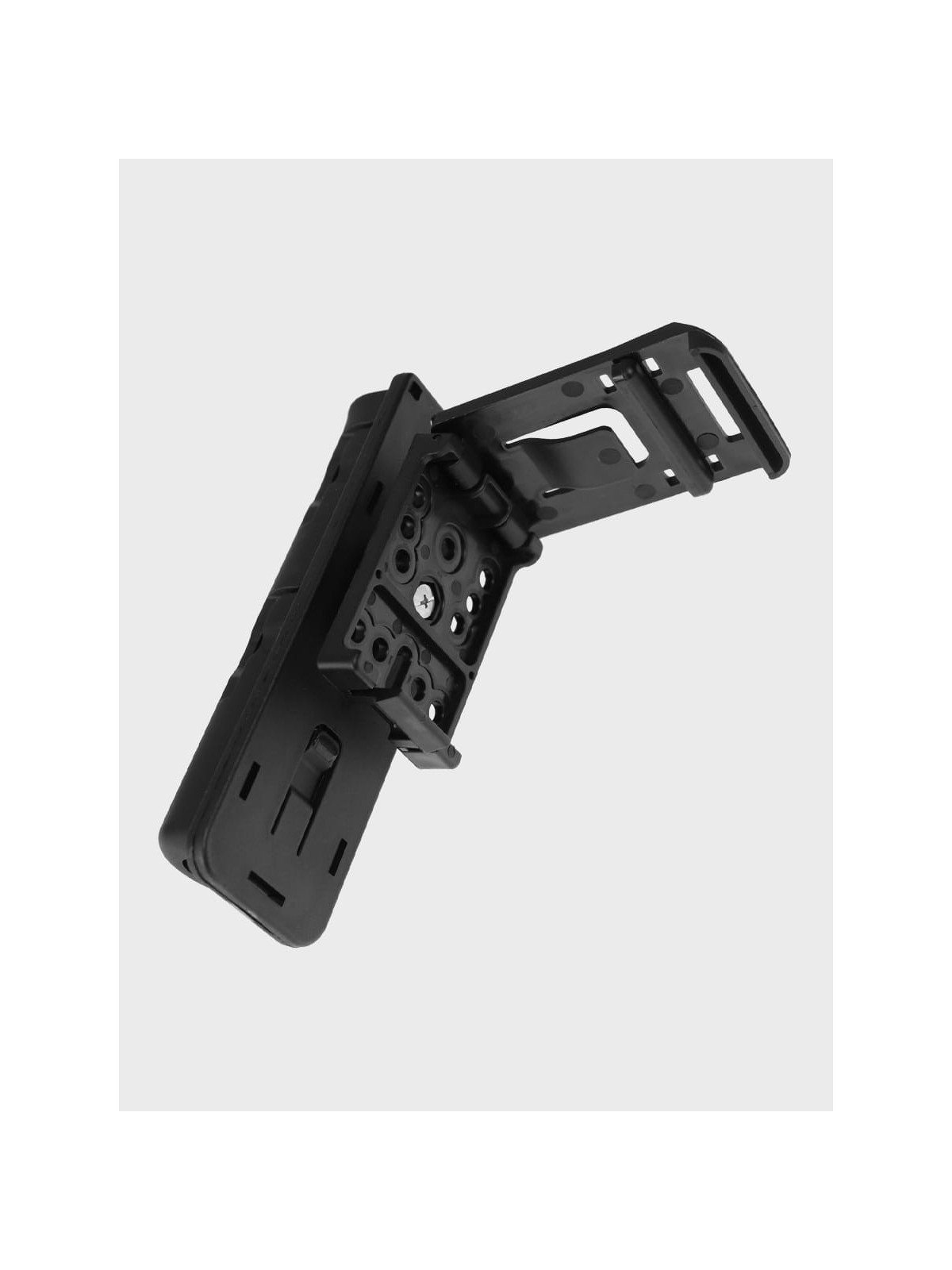 DOMINATOR URBAN COMBAT Kabura obrotowa na pałkę teleskopową 21 / 26 cali do pasów do 60 mm czarna
