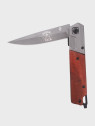 DOMINATOR URBAN COMBAT NÓŻ SKŁADANY SCYZORYK SPRĘŻYNOWY SLIM WOOD GRAWER Ognisko SUPER TATA