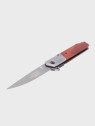 DOMINATOR URBAN COMBAT NÓŻ SKŁADANY SCYZORYK SPRĘŻYNOWY SLIM WOOD GRAWER Ryba SUPER TATA
