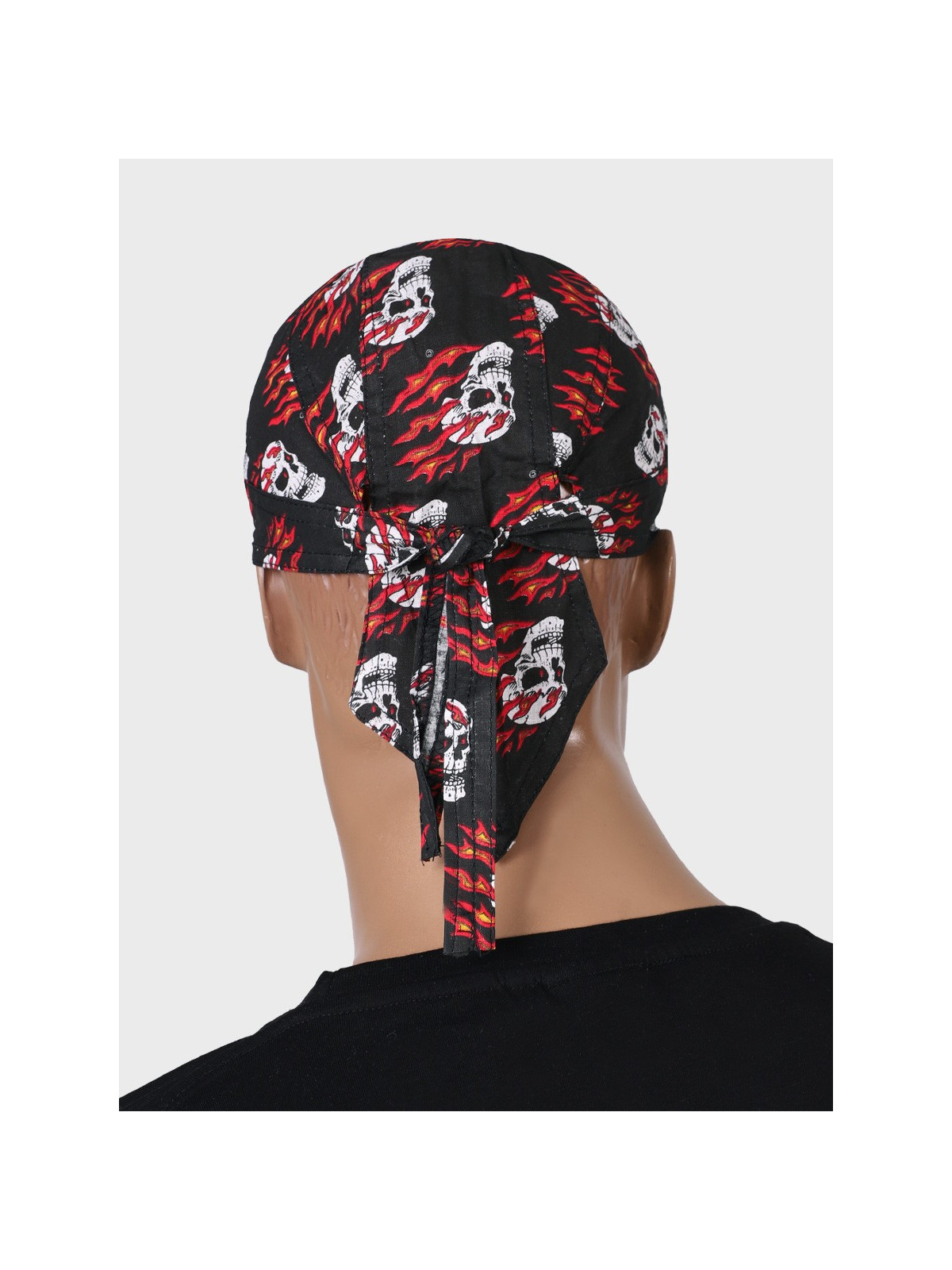 FOSTEX GARMENTS Chusta bandana bandama czapka Headwrap Flaming Skull