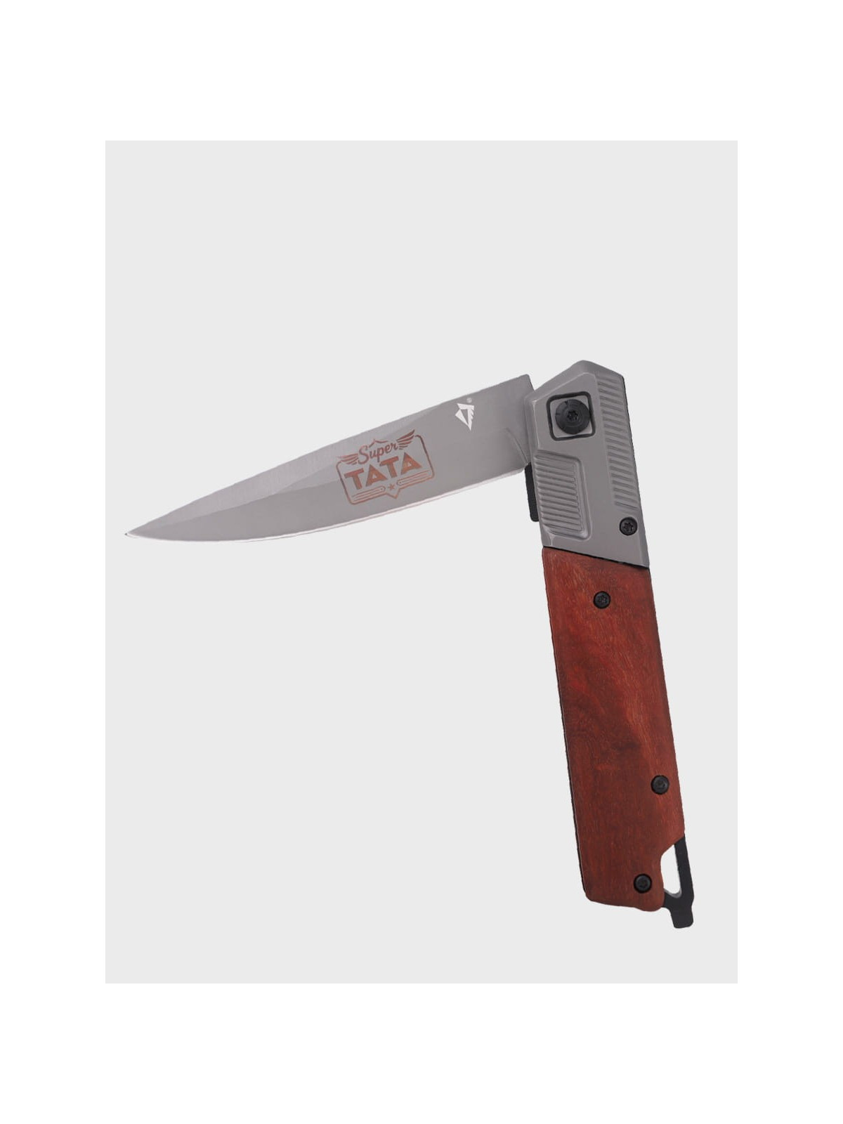 DOMINATOR URBAN COMBAT NÓŻ SKŁADANY SCYZORYK SPRĘŻYNOWY SLIM WOOD GRAWER SUPER TATA