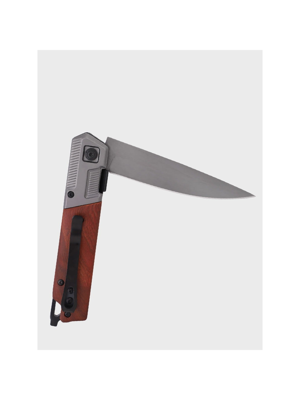 DOMINATOR URBAN COMBAT NÓŻ SKŁADANY SCYZORYK SPRĘŻYNOWY SLIM WOOD GRAWER SUPER TATA