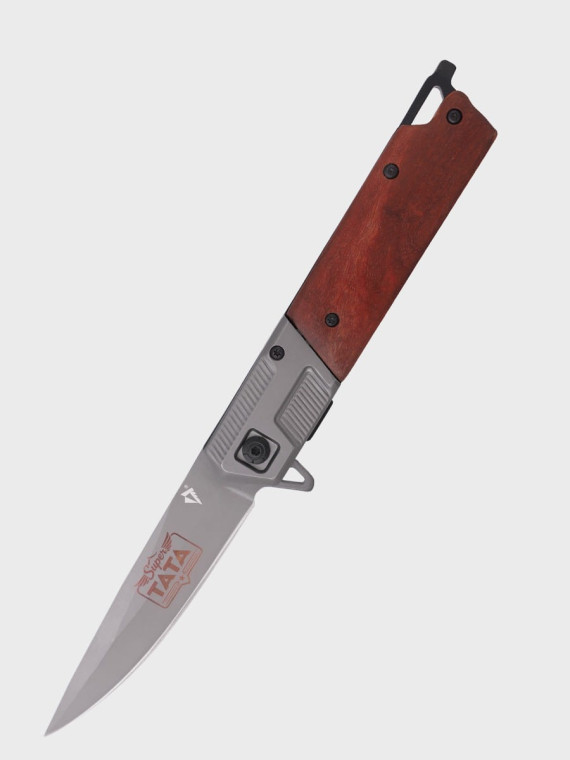 DOMINATOR URBAN COMBAT NÓŻ SKŁADANY SCYZORYK SPRĘŻYNOWY SLIM WOOD GRAWER SUPER TATA