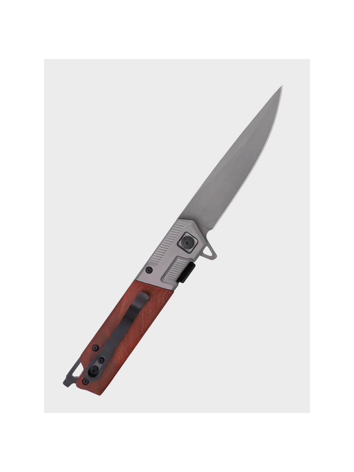 DOMINATOR URBAN COMBAT NÓŻ SKŁADANY SCYZORYK SPRĘŻYNOWY SLIM WOOD GRAWER SUPER TATA