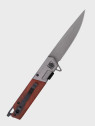 DOMINATOR URBAN COMBAT NÓŻ SKŁADANY SCYZORYK SPRĘŻYNOWY SLIM WOOD GRAWER SUPER TATA