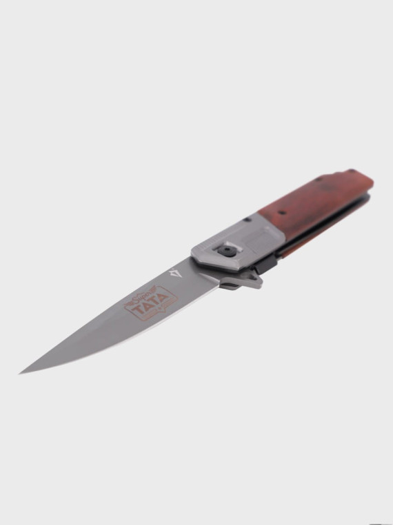 DOMINATOR URBAN COMBAT NÓŻ SKŁADANY SCYZORYK SPRĘŻYNOWY SLIM WOOD GRAWER SUPER TATA