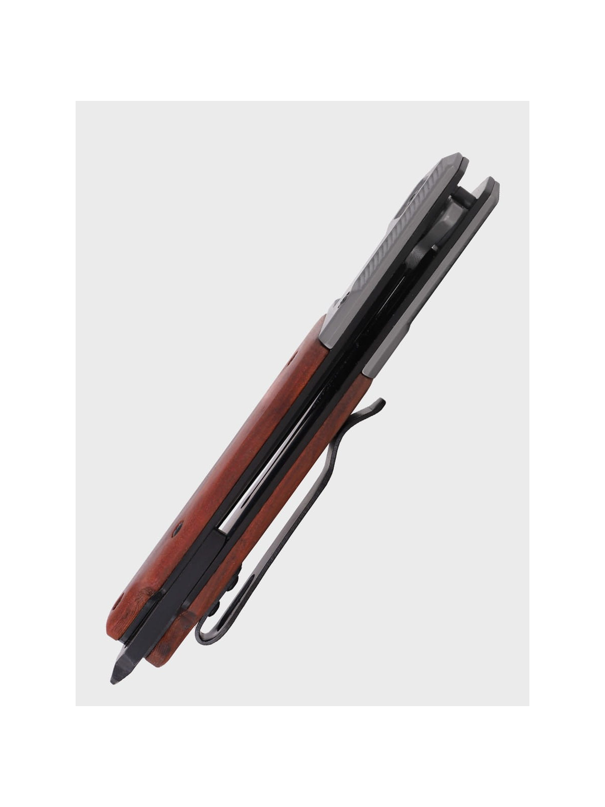 DOMINATOR URBAN COMBAT NÓŻ SKŁADANY SCYZORYK SPRĘŻYNOWY SLIM WOOD GRAWER SUPER TATA