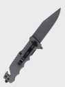 DOMINATOR URBAN COMBAT NÓŻ SKŁADANY TAKTYCZNY WOJSKOWY RATOWNICZY FINKA EDC Grafitowy