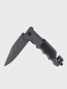 DOMINATOR URBAN COMBAT NÓŻ SKŁADANY TAKTYCZNY WOJSKOWY RATOWNICZY FINKA EDC Grafitowy