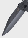 DOMINATOR URBAN COMBAT NÓŻ SKŁADANY TAKTYCZNY WOJSKOWY RATOWNICZY FINKA EDC Grafitowy