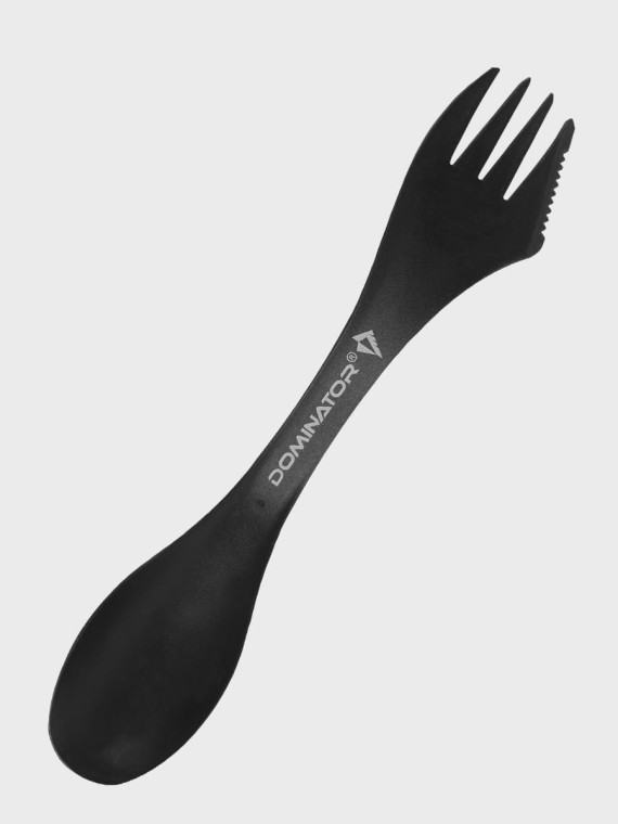 DOMINATOR URBAN COMBAT Niezbędnik Sztućce Uniwersalne 3w1 Spork Czarny