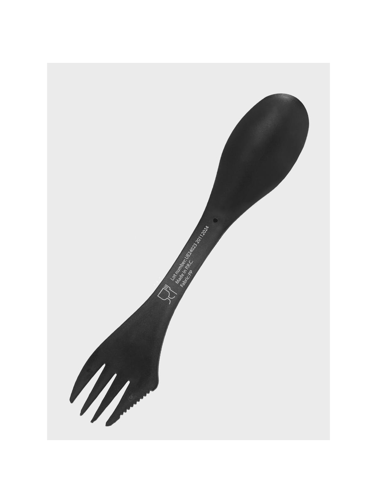 DOMINATOR URBAN COMBAT Niezbędnik Sztućce Uniwersalne 3w1 Spork Czarny
