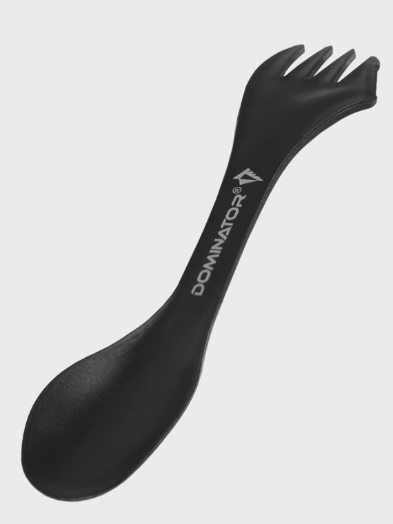 DOMINATOR URBAN COMBAT Niezbędnik Sztućce Uniwersalne 3w1 Spork Czarny