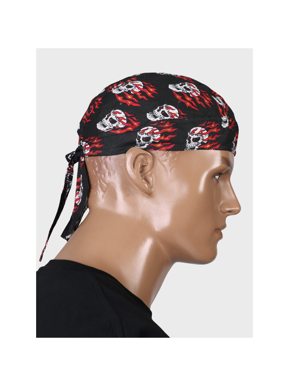 FOSTEX GARMENTS Chusta bandana bandama czapka Headwrap Flaming Skull