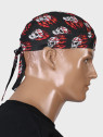 FOSTEX GARMENTS Chusta bandana bandama czapka Headwrap Flaming Skull