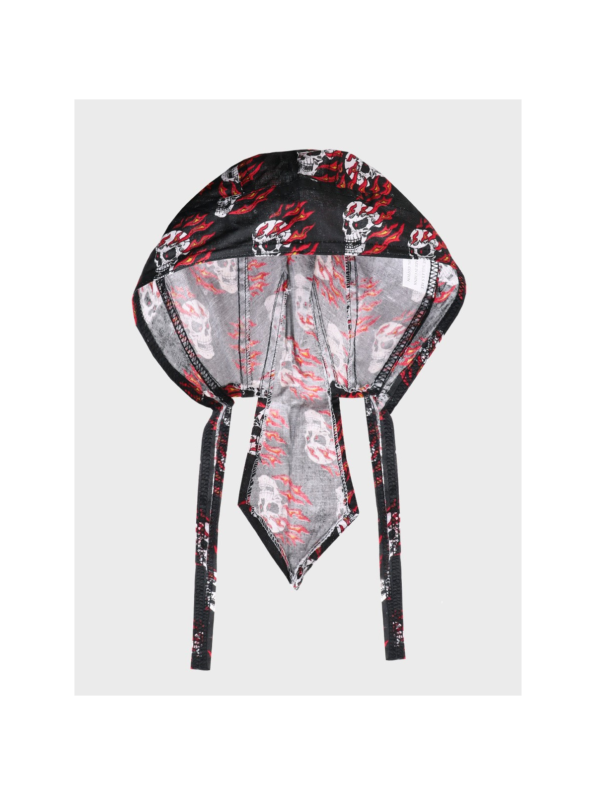 FOSTEX GARMENTS Chusta bandana bandama czapka Headwrap Flaming Skull