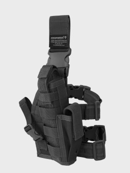 DOMINATOR URBAN COMBAT Kabura Udowa Do Pasa Dwustronna Czarna