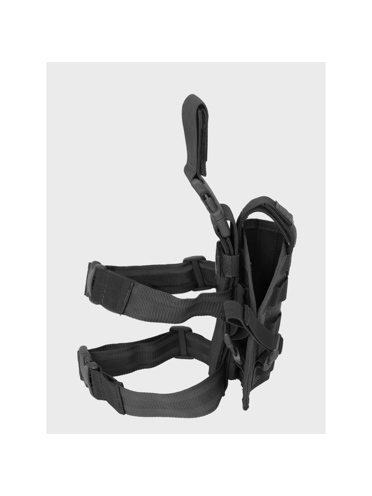 DOMINATOR URBAN COMBAT Kabura Udowa Do Pasa Dwustronna Czarna