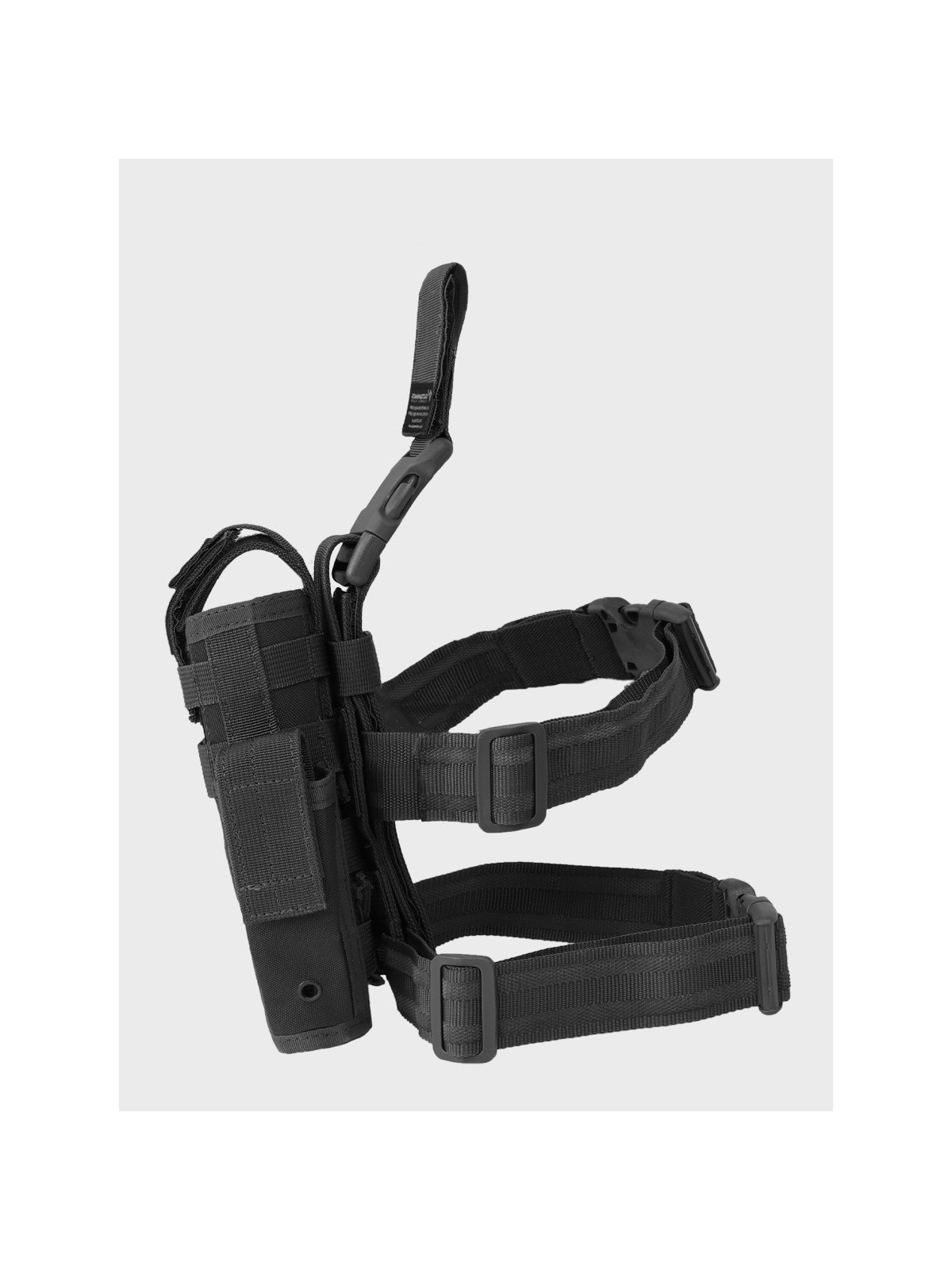 DOMINATOR URBAN COMBAT Kabura Udowa Do Pasa Dwustronna Czarna