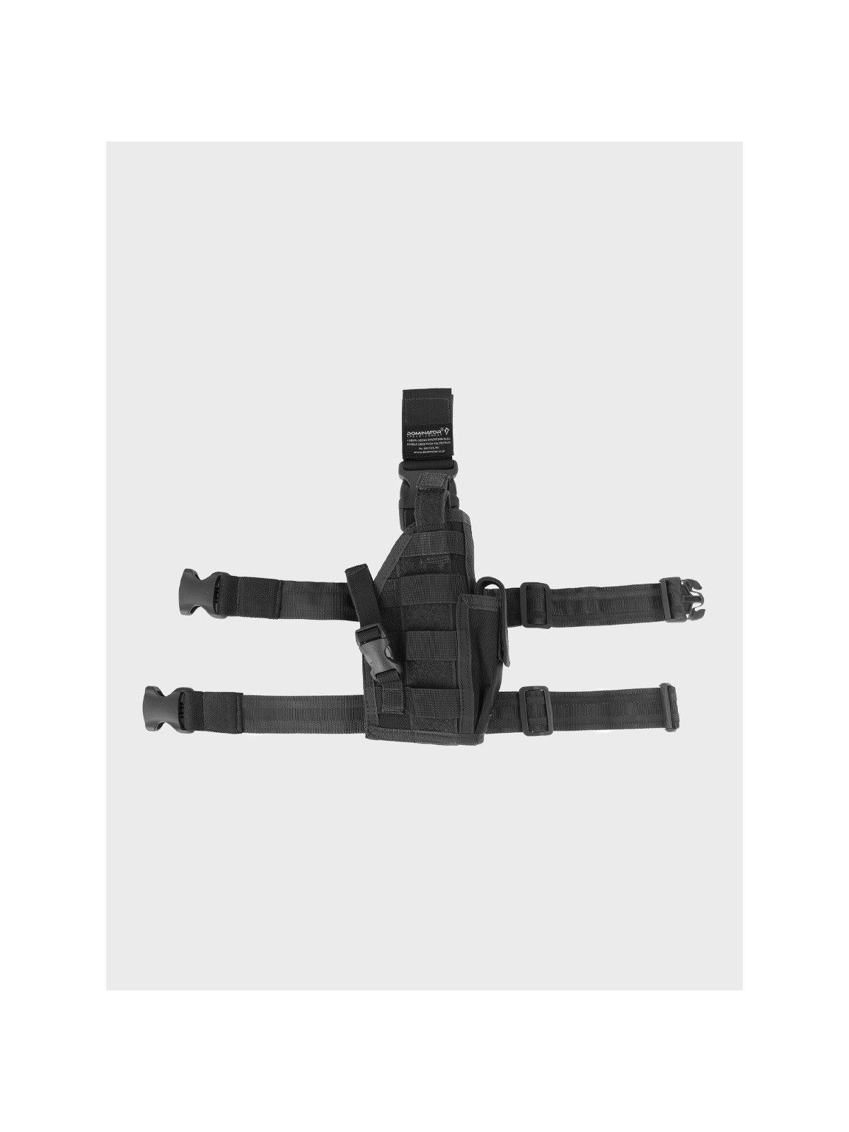 DOMINATOR URBAN COMBAT Kabura Udowa Do Pasa Dwustronna Czarna