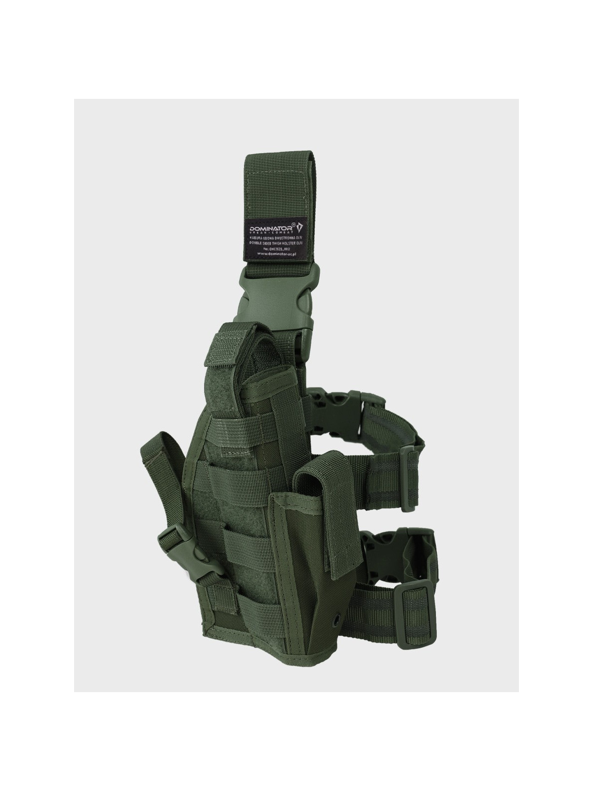 DOMINATOR URBAN COMBAT Kabura Udowa Do Pasa Dwustronna Oliwkowa