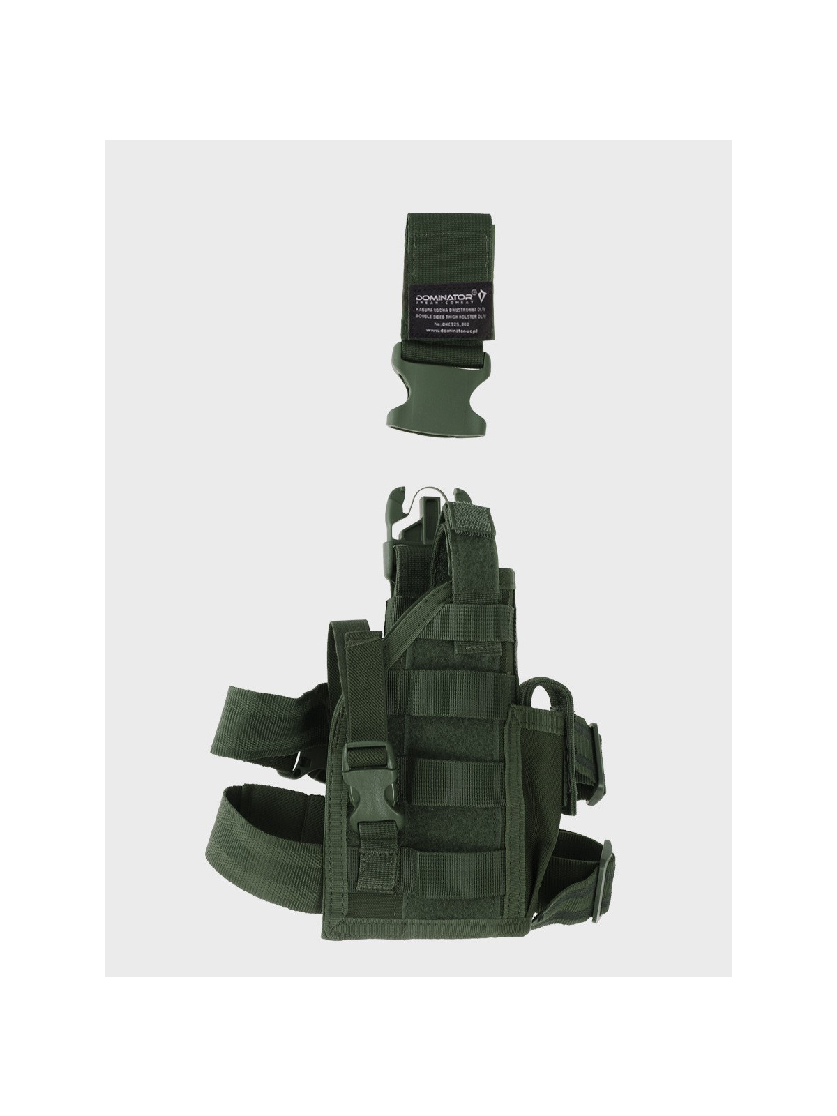 DOMINATOR URBAN COMBAT Kabura Udowa Do Pasa Dwustronna Oliwkowa