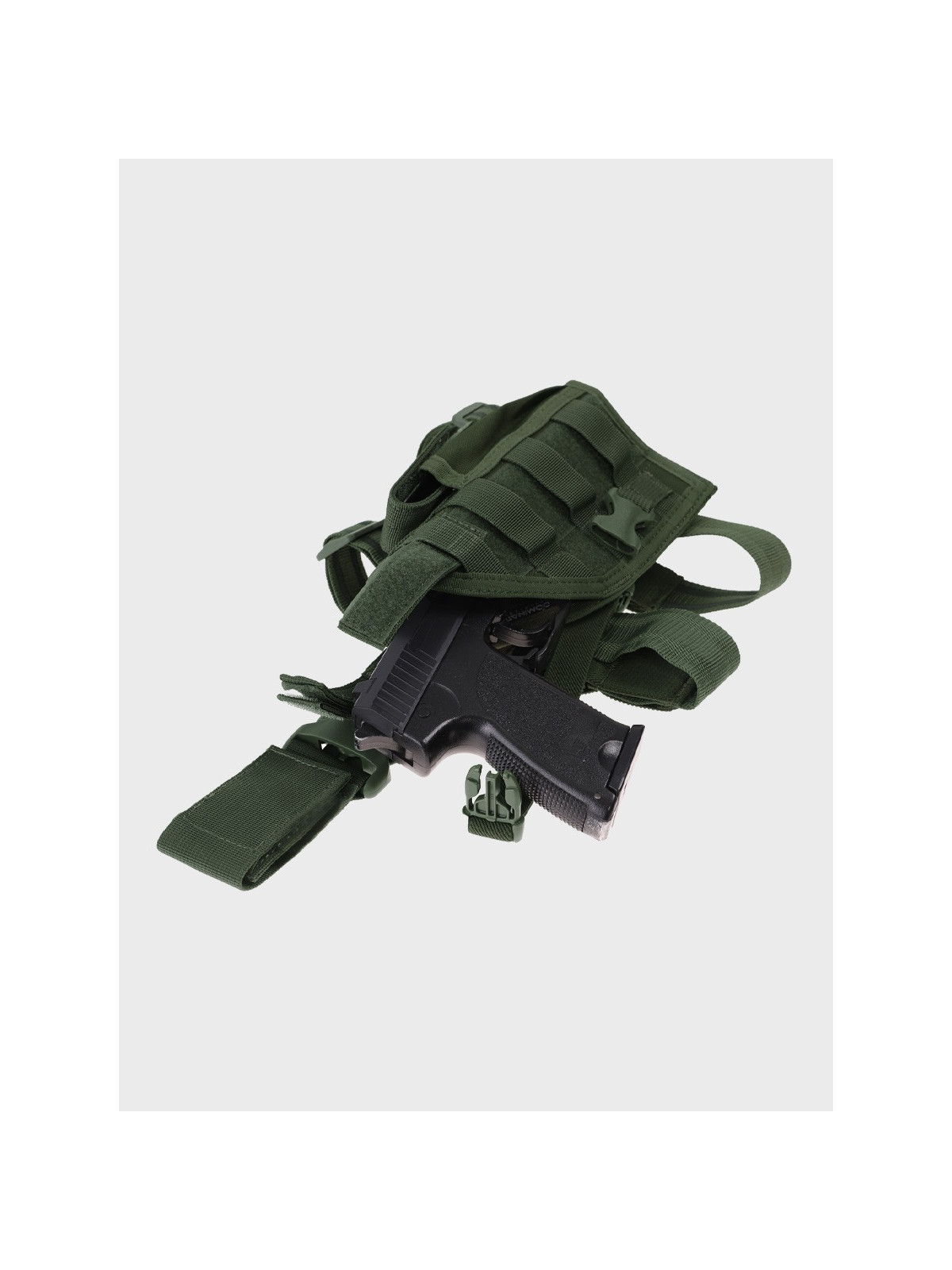 DOMINATOR URBAN COMBAT Kabura Udowa Do Pasa Dwustronna Oliwkowa