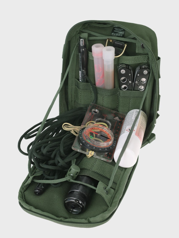 DOMINATOR URBAN COMBAT Ładownica All-Purpose z Systemem Molle Oliwkowa 
